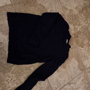 Sézane navy long sleeve NINO sweater